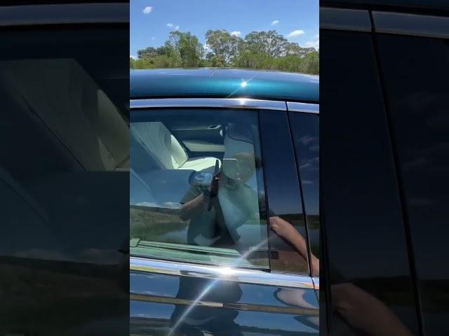 This electric car is solar powered (sorta) ️