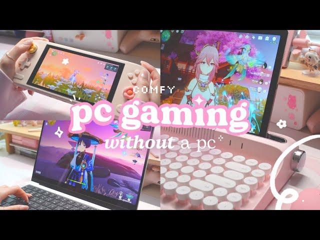  comfy non-pc gaming setups for a proper pc gaming experience | android, mac, iOS, kbm support 