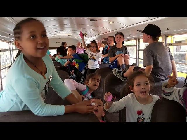 2019 Bus Brigade at Fernwood Elementary School