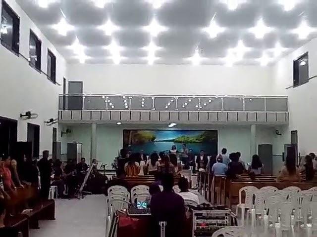 Culto na igreja Mário Andreazza l