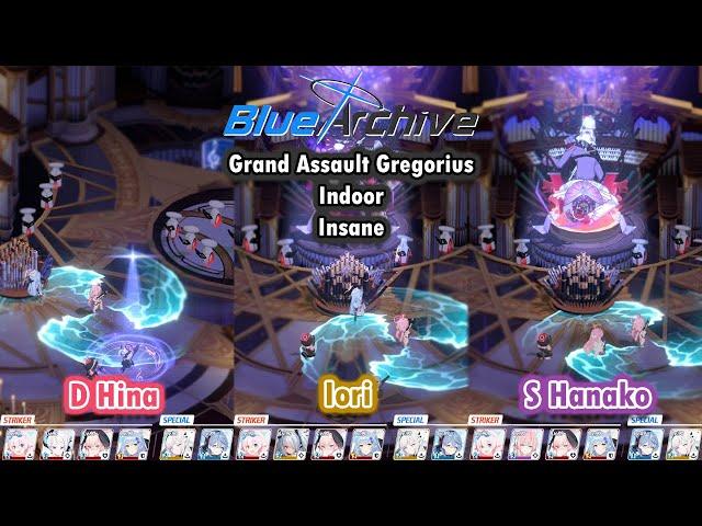 Blue Archive Global - Grand Assault Gregorius Indoor Insane