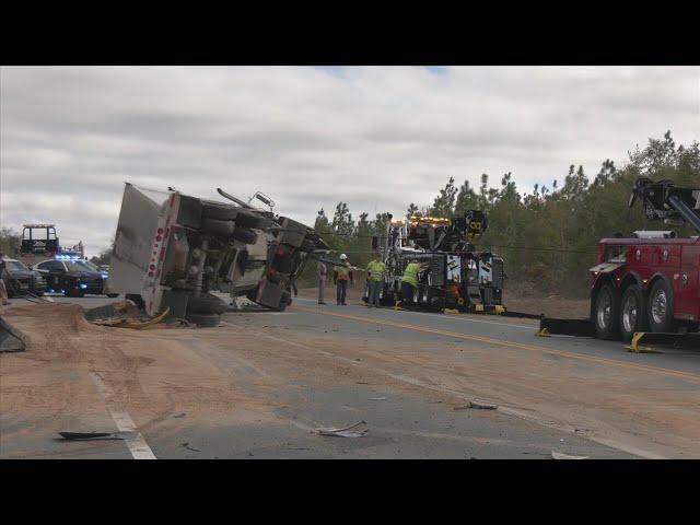 Update: One dead following semi-truck collision