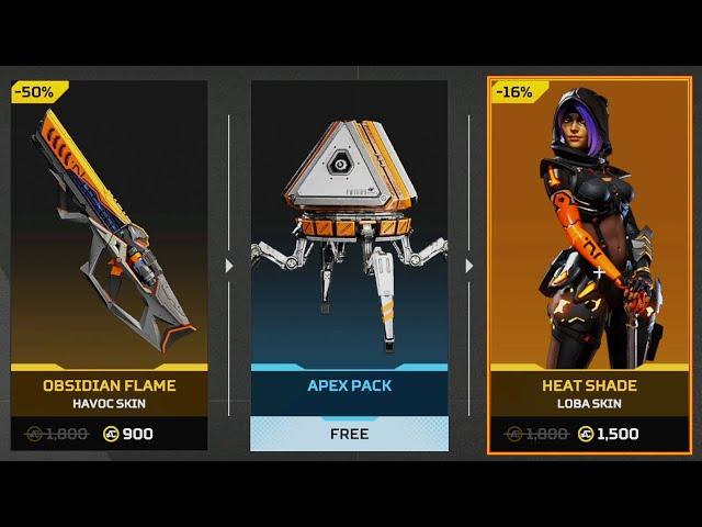 They released it Early! Apex Shop Update