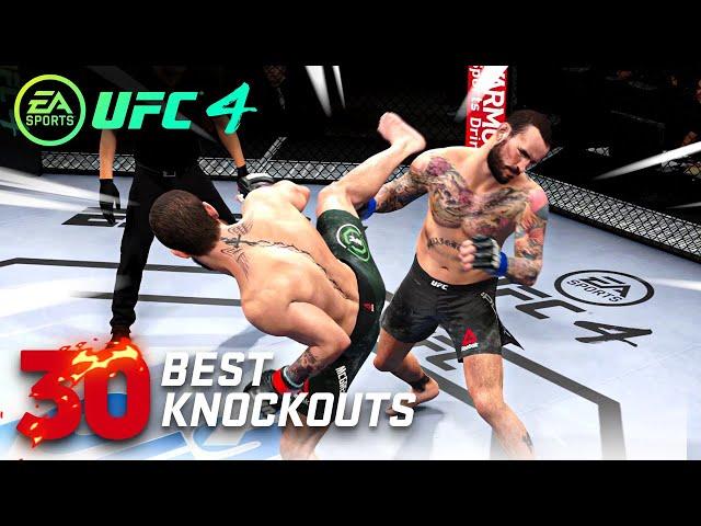 EA SPORTS UFC 4: Top 30 Best Knockouts in the game!! #2