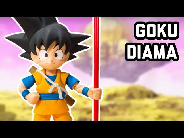 SH Figuarts Dragon Ball Diama Son Goku (Mini) Actions Figure Review Tamashii Nations BANDAI