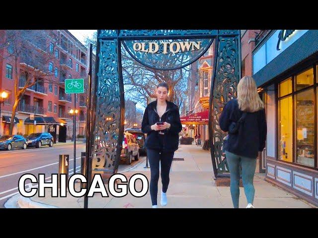 Beautiful Evening in Chicago's Rush Street, Division Street & Old Town Walking Tour | March 12, 2024