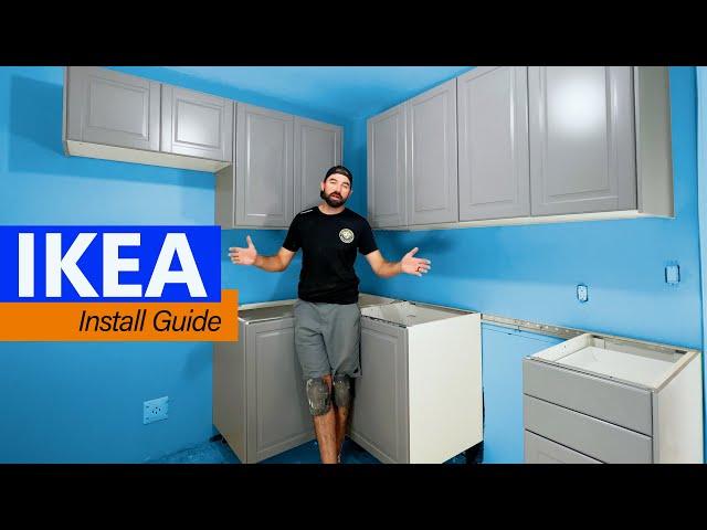 VERY Detailed Ikea Kitchen Cabinet Installation Guide