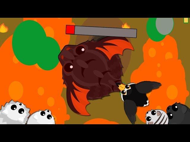 MOPE.IO TOUCAN KILLS KING DRAGON | KD kills itself & Epic Moments