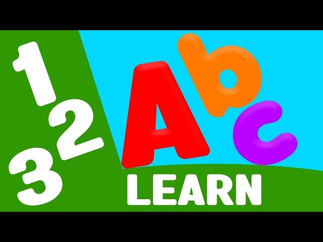 Toddlers Learning Videos For 3 Year Olds | Educational Videos For Kids | ABC,123,Shapes and Fruits