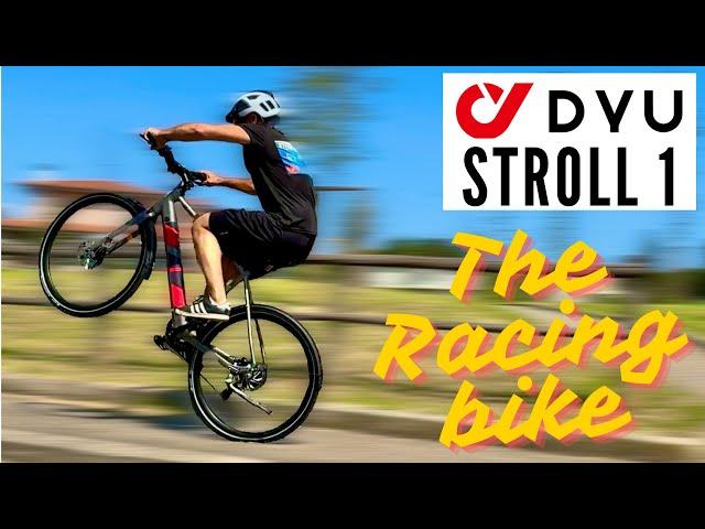 DYU STROLL 1 - THE RACING E_BIKE LOW COST - FULL TEST - 4K