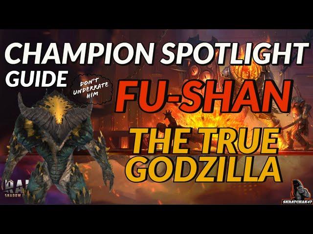 Fu-Shan The True Godzilla | Champion Spotlight | Raid: Shadow Legends