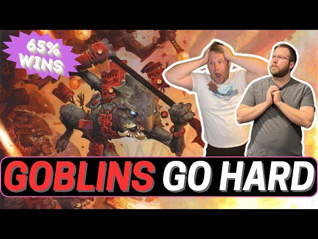 Goblins WIN FAST | Climb to Mythic Now | MTG Arena Gameplay