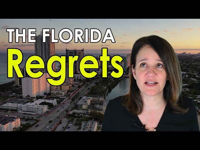 FLORIDA REGRETS: Why so many people will LEAVE Florida! (Local Perspective)