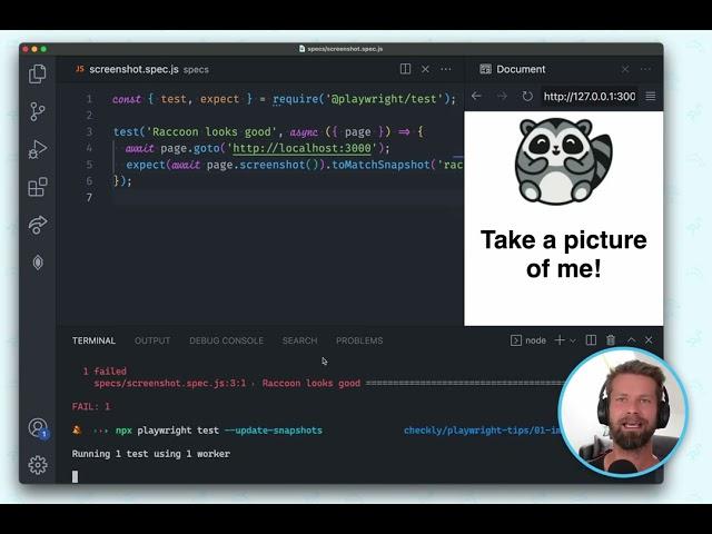 How to do visual regression testing using Playwright