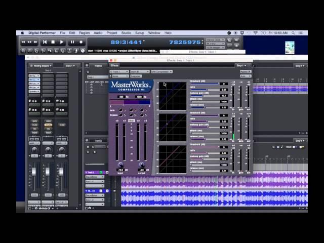 Mastering in Digital Performer 8