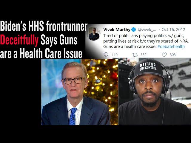 Biden's HHS frontrunner Deceitfully Says Guns are a Health Care Issue