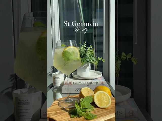 St. Germain Spritz Recipe #shorts