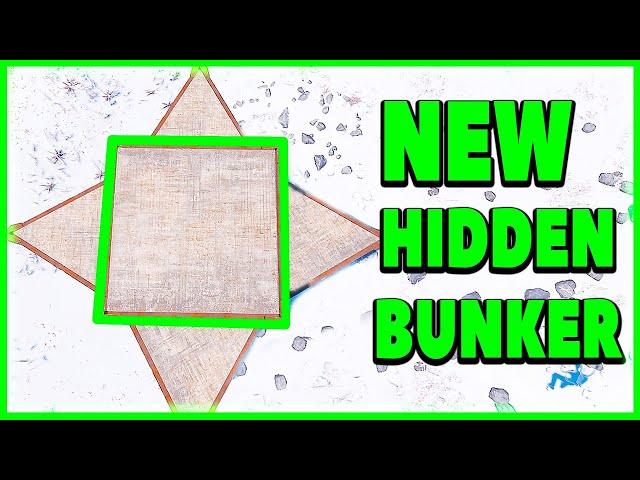 ''The HIDDEN'' - NEW Solo/Duo/Trio Hidden BUNKER DESIGN 2022 / RUST BASE DESIGN 2022
