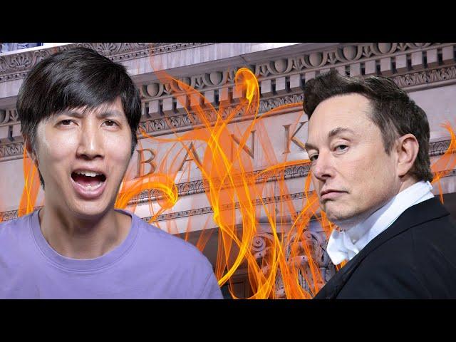 Elon Musk crypto bros DESTROY BANKS