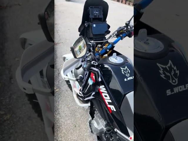 cf moto 450mt rear tank #450mt #enduro #cfmoto #adventure #bikelife