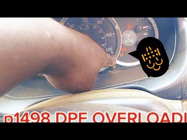 CODE P1498:How to reset DPF OVERLOADING on Diesel engine #gariautocare