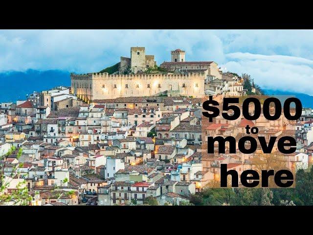 #Shorts+finance: Move to Italy and get $5000