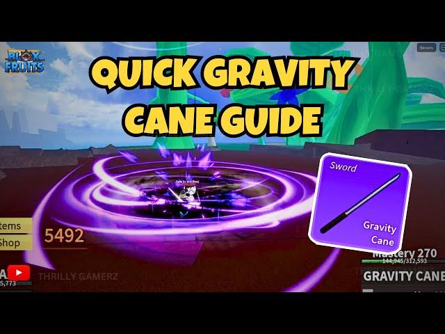 Easy Steps to Get Gravity Cane Fast in Blox Fruits