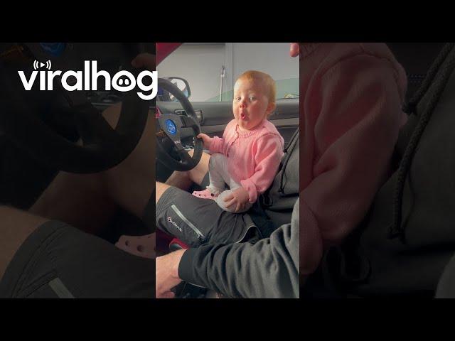 Dad Revs His Car for His Daughter || ViralHog