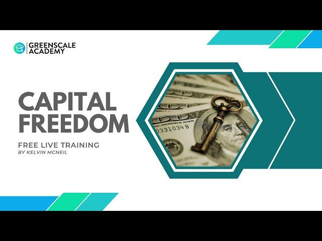 Learn how to Qualify for Business Credit & Raise Capital - Capital Freedom Webinar