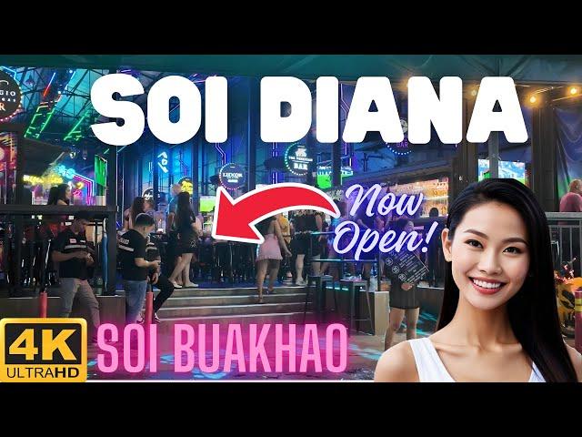 AMAZING SCENES in Thailand, Pattaya Soi Buakhao - Soi Diana + Second Road - 2024 - OCTOBER