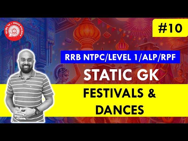 Festivals & Dances - RAILWAY EXAMS - STUDY PLAN - Revision Class