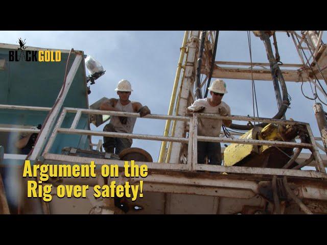 Fight on the Rig! | Full Episode Black Gold S1 ep 8