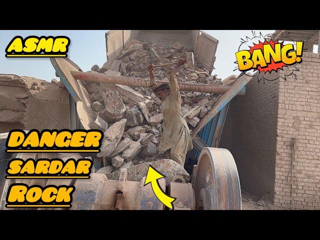 ‍️ASMR Giant Rock Quarry CRUSHING operations Impact Crusher Working Primary Jaw Crusher in action