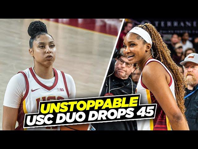 Juju Watkins & Kiki Iriafen Are A PROBLEM! | Duo Goes CRAZY Against Fresno State!