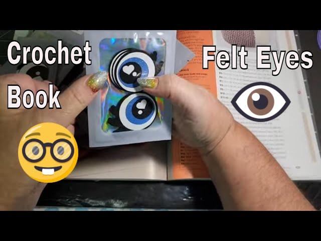 Crochet Amigurumi Book * Felt Eyes For Amigurumi