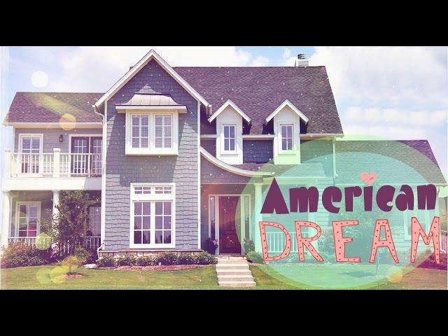  Дом американской мечты в Симс 4  American dream house Sims 4  Sims 4 