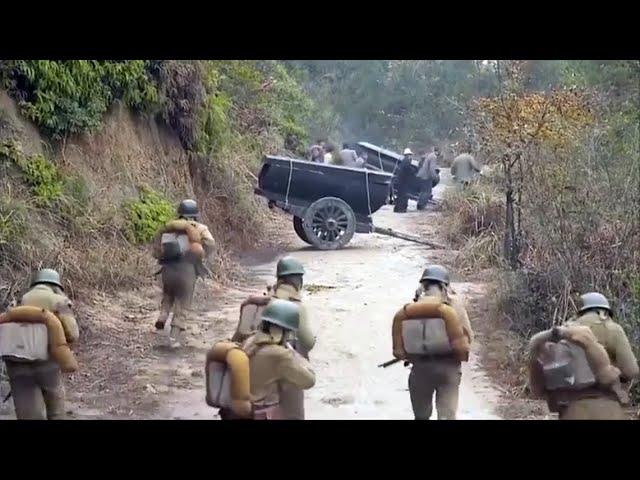 Anti-Japanese Film! Japanese army set up an ambush,but masters were ready,wiping them out entirely