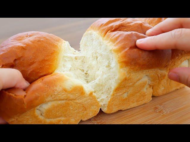 Eggless / Soft and Fluffy Japanese Milk Bread Recipe