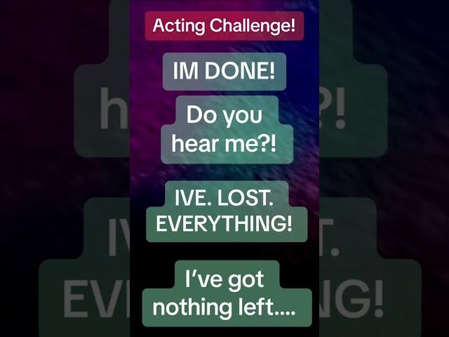 Acting challenge#acting #moviescenes #actingchallenge #lipsyncacting #movie #songwithlyrics #fyp