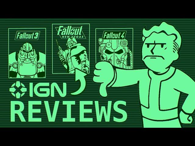 How IGN Reviewed The Fallout Games