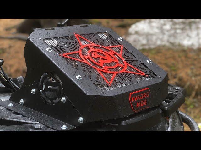 ТЮНИНГ Cf moto 520l Cforce. Вынос радиатора. Квадросервис ДВА БРО