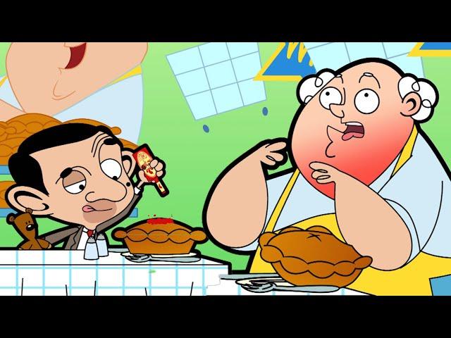 Mr Bean Enters A Pie Eating Competition! |Mr Bean Animated | Full Episodes | Mr Bean World