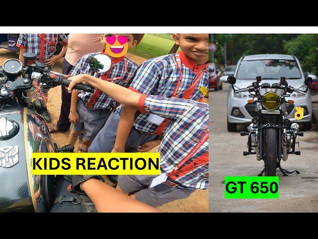 KIDS WANTS GT 650 THROTTLE - KIDS REACTION