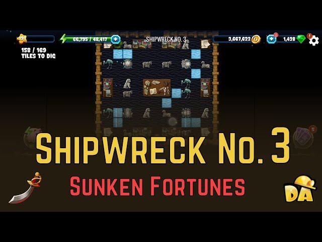 Shipwreck No. 3 - Sunken Fortunes - Diggy's Adventure