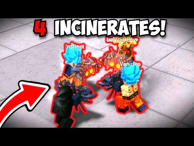 4 INCINERATES IS SO DIABOLICAL TO ABUSE!  | The Strongest Battlegrounds