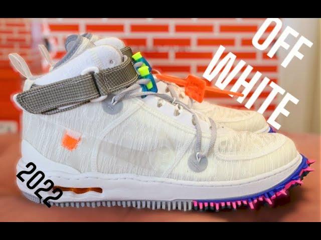 Nike x Off White Air Force 1 Mid White Unboxing & Full Review!