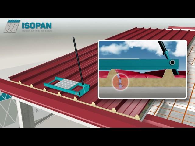 Isopan - Video tutorial: roof panel