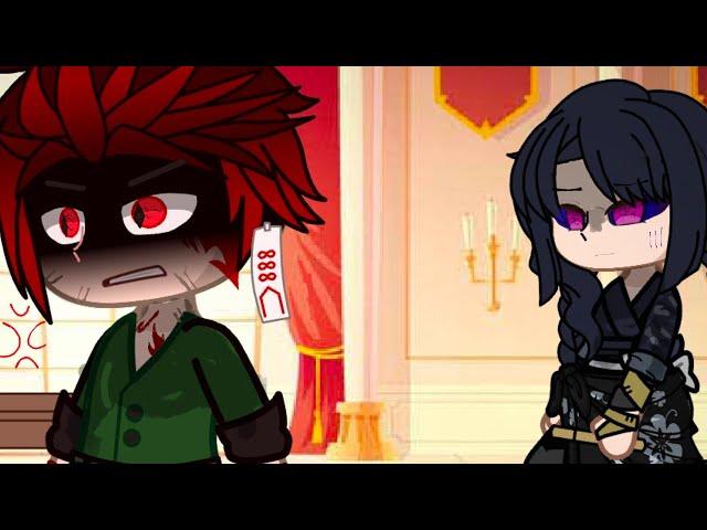 how dare you! [demon king tanjiro AU][future AU] (Gacha club) ||kny AU||