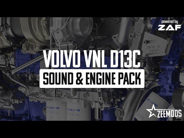 [ATS] Volvo VNL D13TC Sound & Engine Pack (G5)