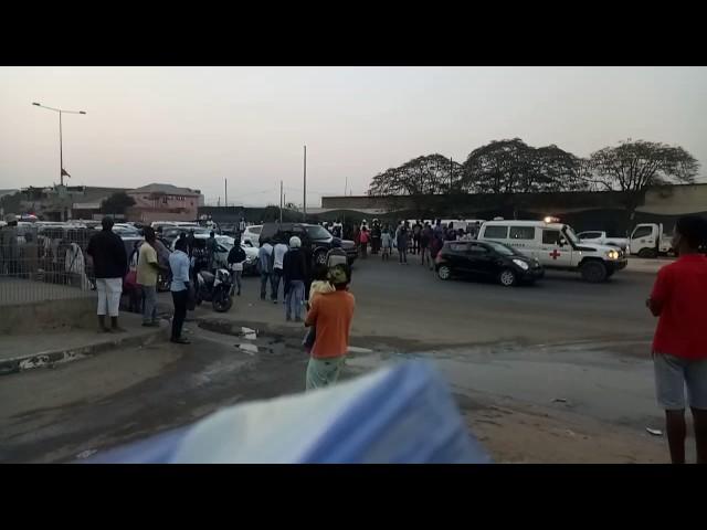 Accident In Luanda (Rua F, Bairro Palanca).